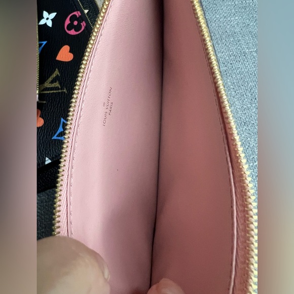 Louis Vuitton Felicie monogram empreinte zippy pouch Rose poudre - Picture 6 of 7